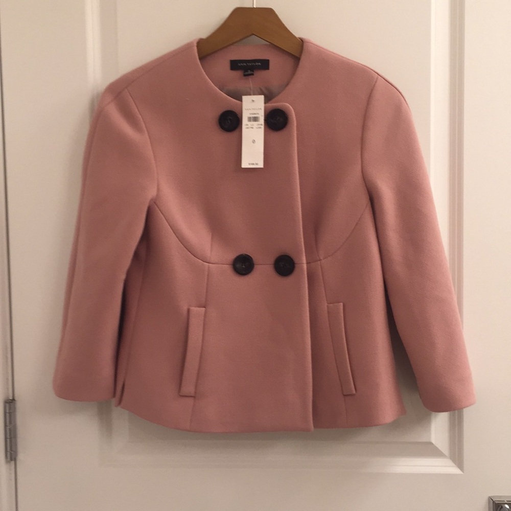 New with tags Ann Taylor cropped sleeve jacket